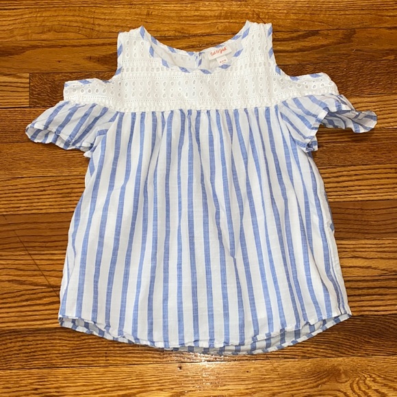 Cat & Jack cold shoulder top - Picture 1 of 5